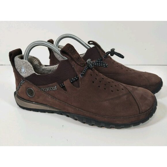 Timberland x Smartwool Power Lounger Slip On Suede Shoes Women's 8M Dark Brown - Picture 1 of 10
